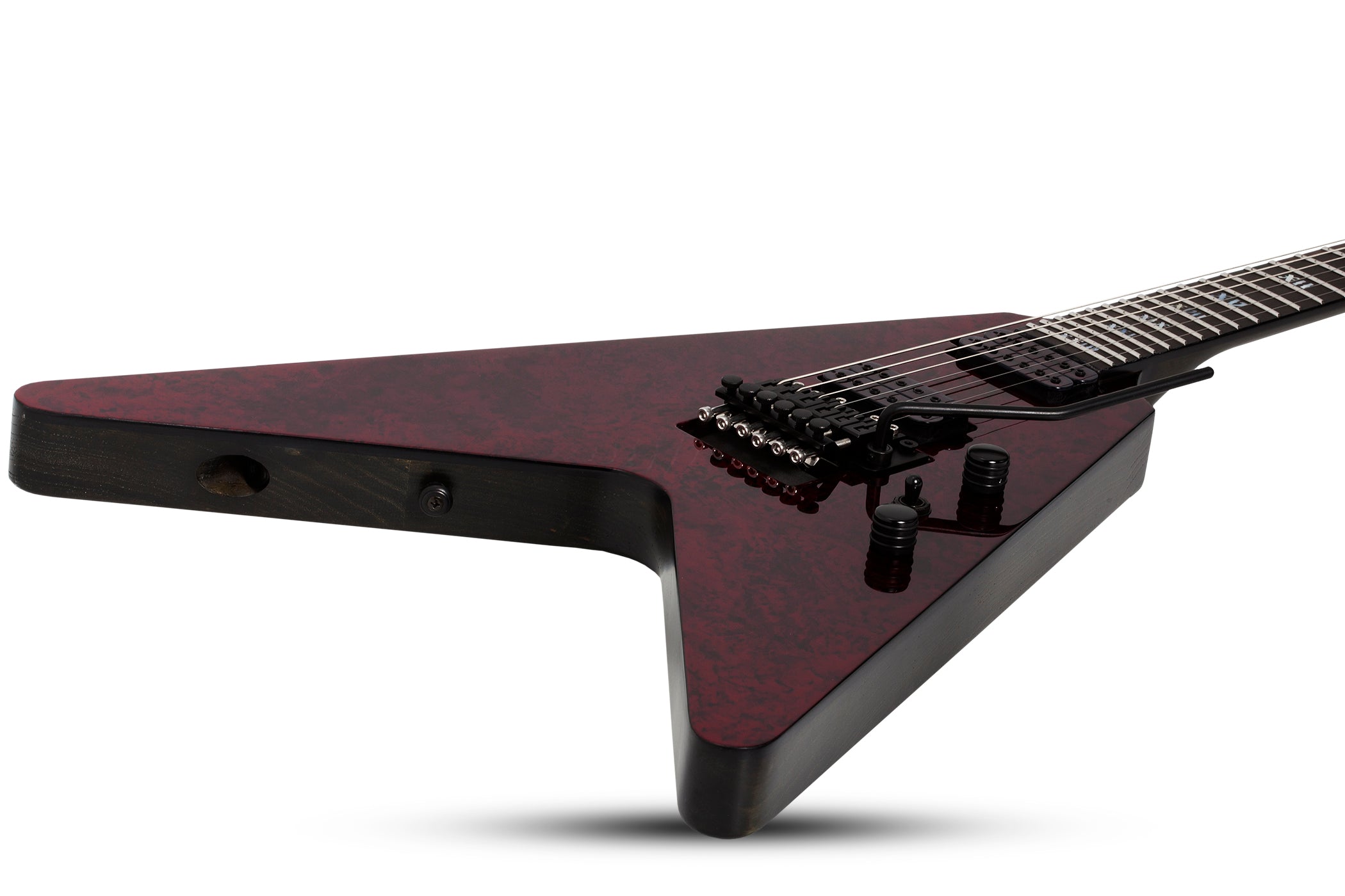 Schecter V-1 FR Apocalypse Electric Guitar Red Reign 3054-SHC