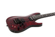 Schecter C-7 Apocalypse 7 string Electric Guitar with Swamp Ash Body, Maple/Bubinga Neck, Ebony Fretboard, Red Reign 3058-SHC