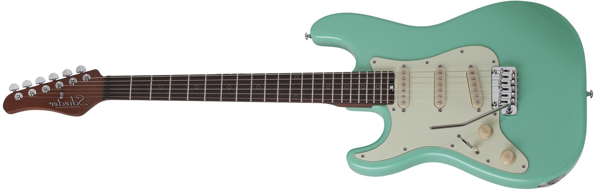 Schecter Nick Johnston Signature Guitar Ebony Fingerboard Left