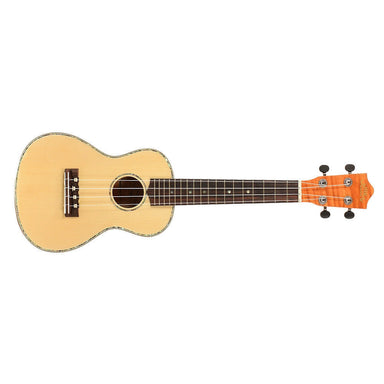 Lanikai Ukulele SOTTU C Thinline Solid Spruce Top TunaUke Equipped Concert - L.A. Music - Canada's Favourite Music Store!