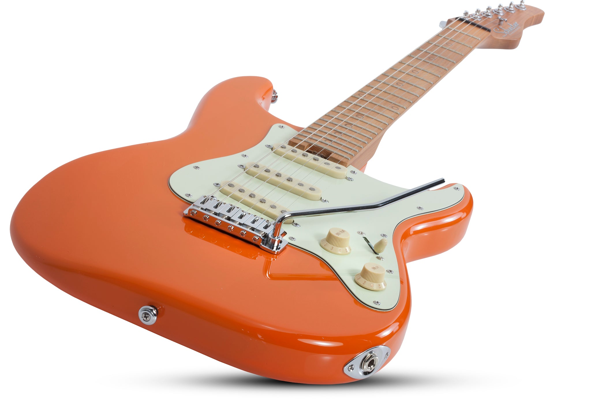 Schecter Nick Johnston Traditional Electric Guitar Atomic Orange 3327-SHC