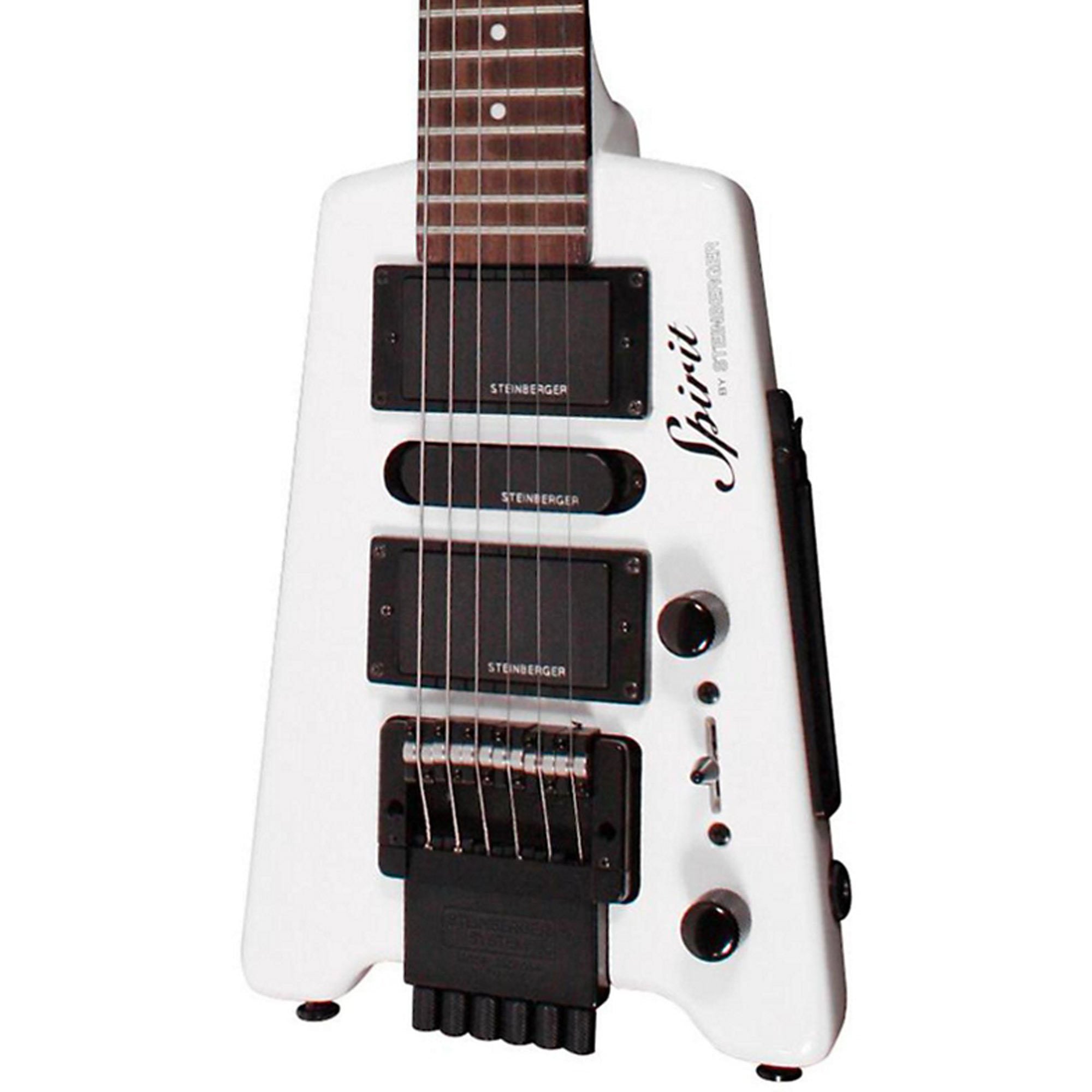 Steinberger Spirit GT-PRO Deluxe Electric Guitar with Gigbag - White GTPROWHBT