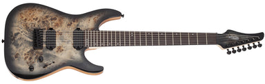 Schecter C-7 Pro 7 String Electric Guitar Charcoal Burst 3637-SHC