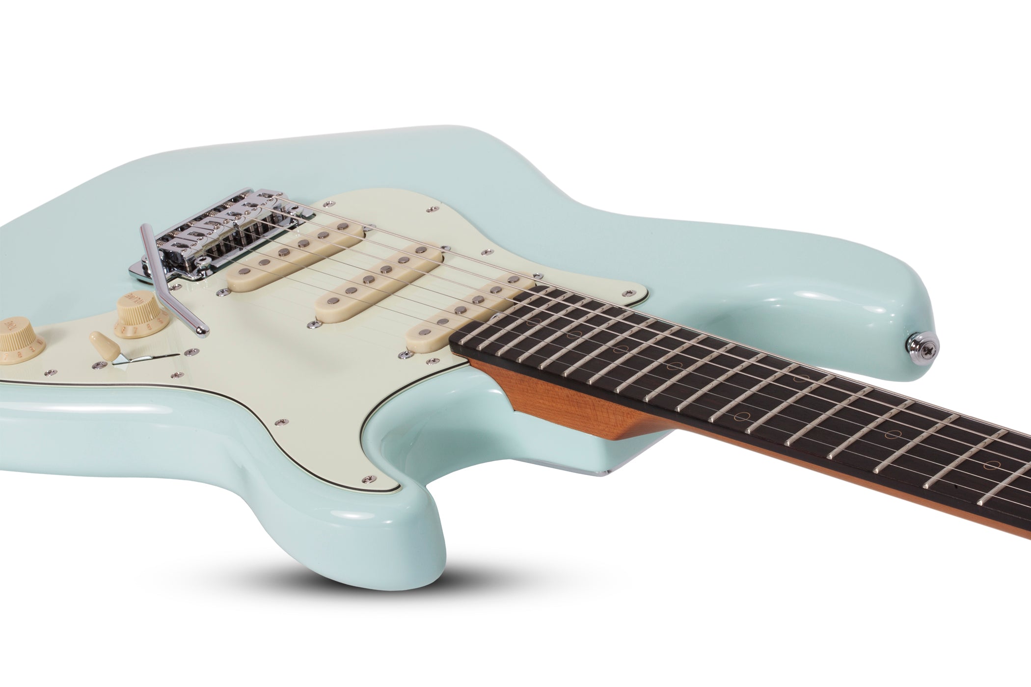 Schecter Nick Johnston Traditional SSS 6-String Electric Guitar, Atomic Frost 367-SHC
