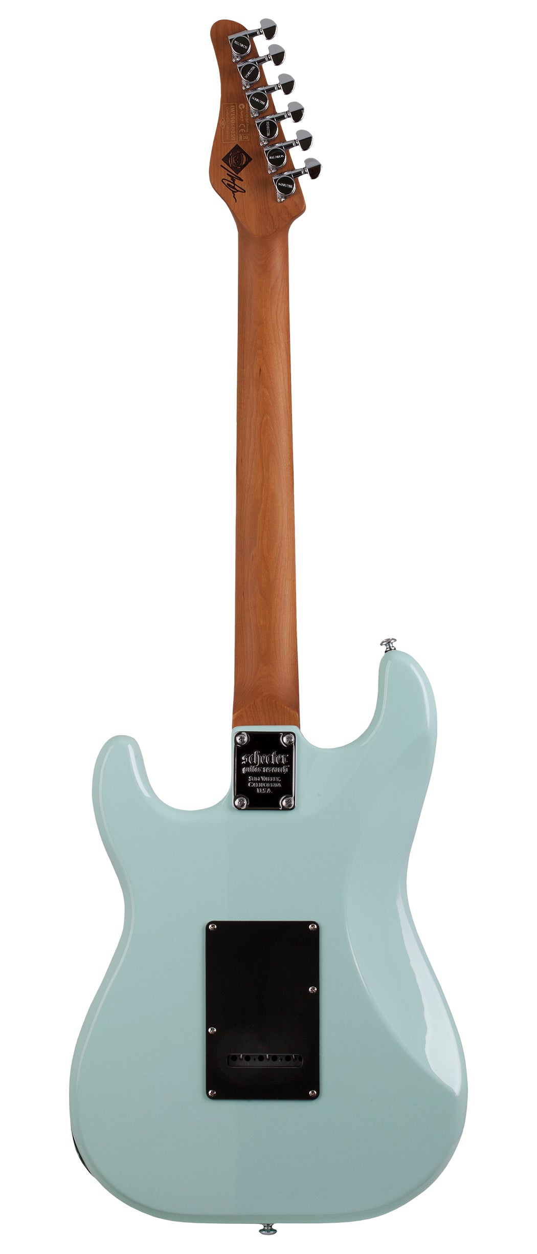 Schecter Nick Johnston Traditional SSS 6-String Electric Guitar, Atomic Frost 367-SHC