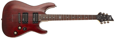 Schecter C-1 SGR Electric Guitar, Walnut Satin 3846-SHC