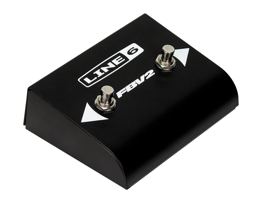 LINE 6 FBV2 2 BUTTON CHANNEL SCROLL FOOTSWITCH