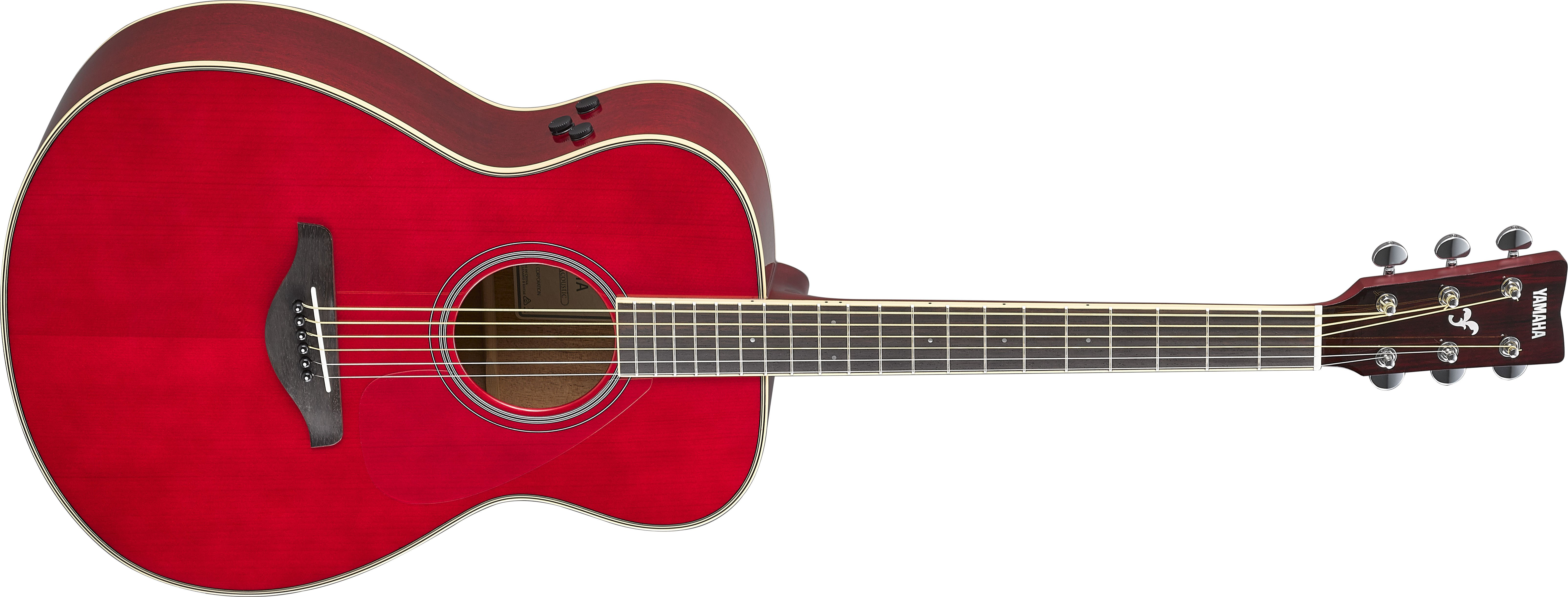 Yamaha FSTA RR Acoustic Electric Guitar Ruby Red
