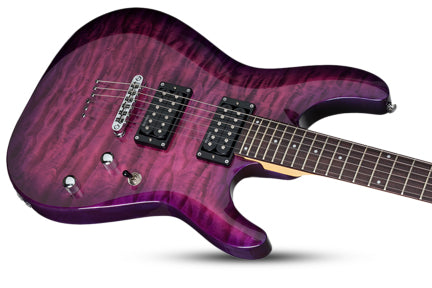 Schecter C-6-PLUS EM Electric Magenta 445-SHC