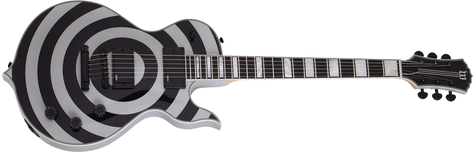 Wylde Audio Odin Grail Electric Guitar, Silver 4535-SHC