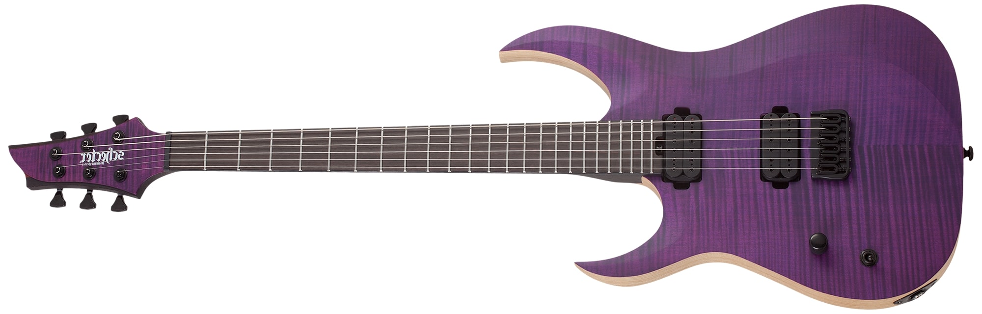 Purple left best sale handed electric guitar