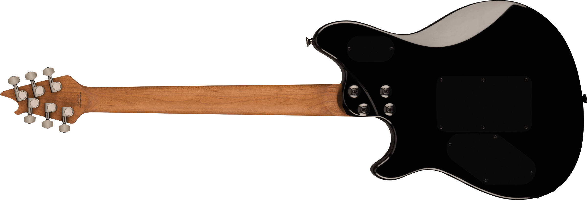 EVH Wolfgang WG Standard QM Baked Maple Fingerboard, 3-Color Sunburst MODEL 5107003500