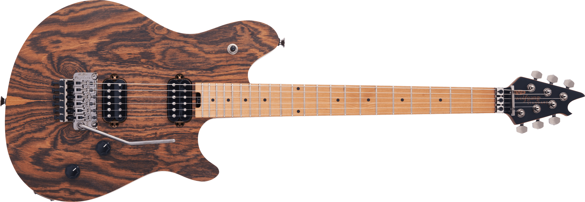 EVH Wolfgang Standard Exotic Bocote Baked Maple Fingerboard, Natural 5107003513