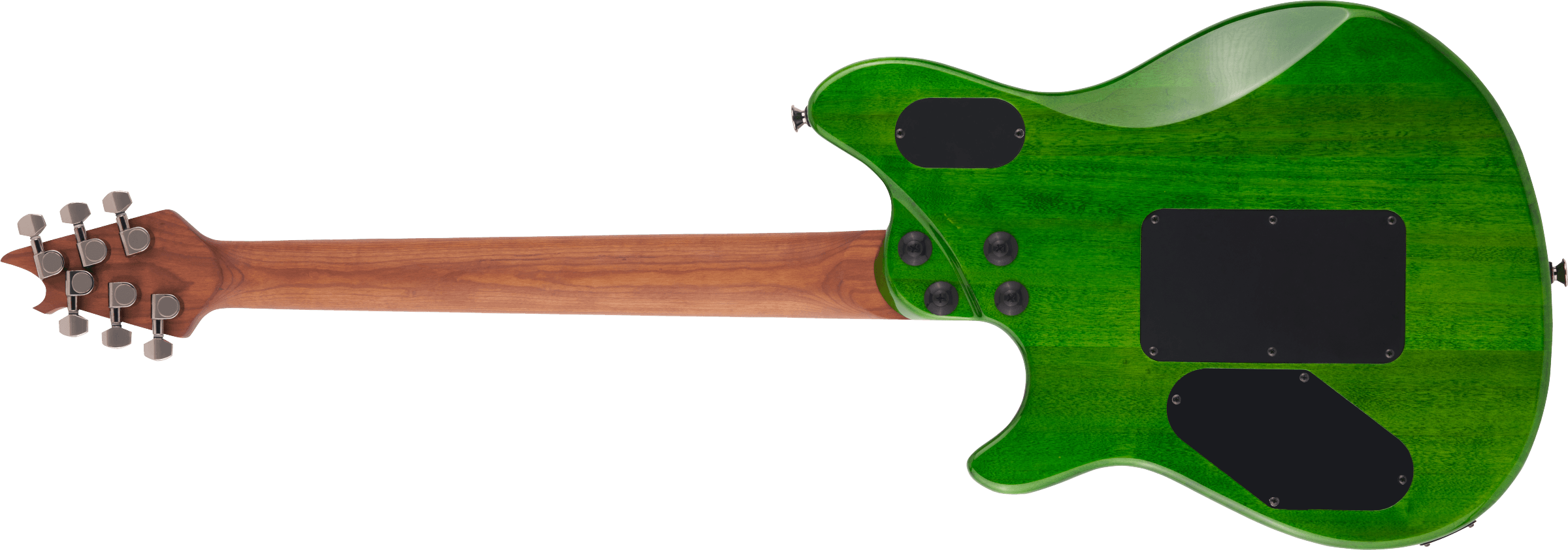EVH Wolfgang Standard QM Baked Maple Fingerboard Transparent Green 5107003587