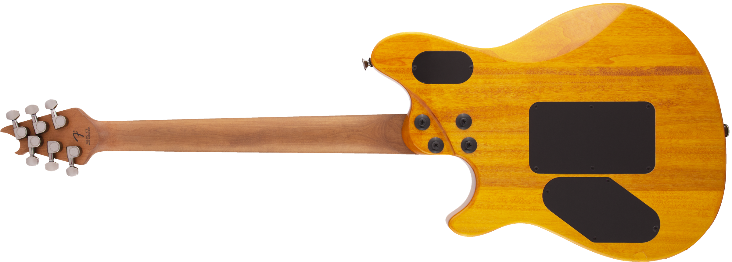 EVH Wolfgang WG Standard QM Baked Maple Fingerboard Transparent Amber 5107004558