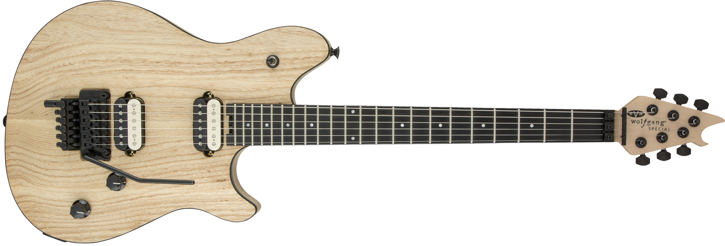 EVH Limited Edition Wolfgang Special Ash Ebony Fingerboard Natural