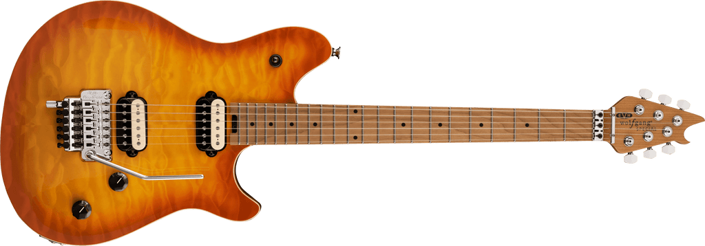 EVH Wolfgang Special QUILTED MAPLE - Baked Maple Fingerboard Solar 510 —  L.A. Music