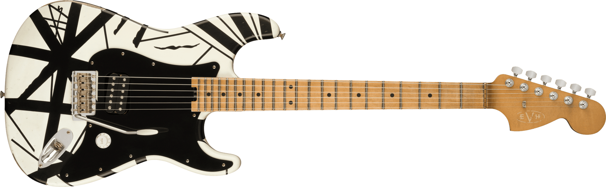 Evh black and clearance white guitar original