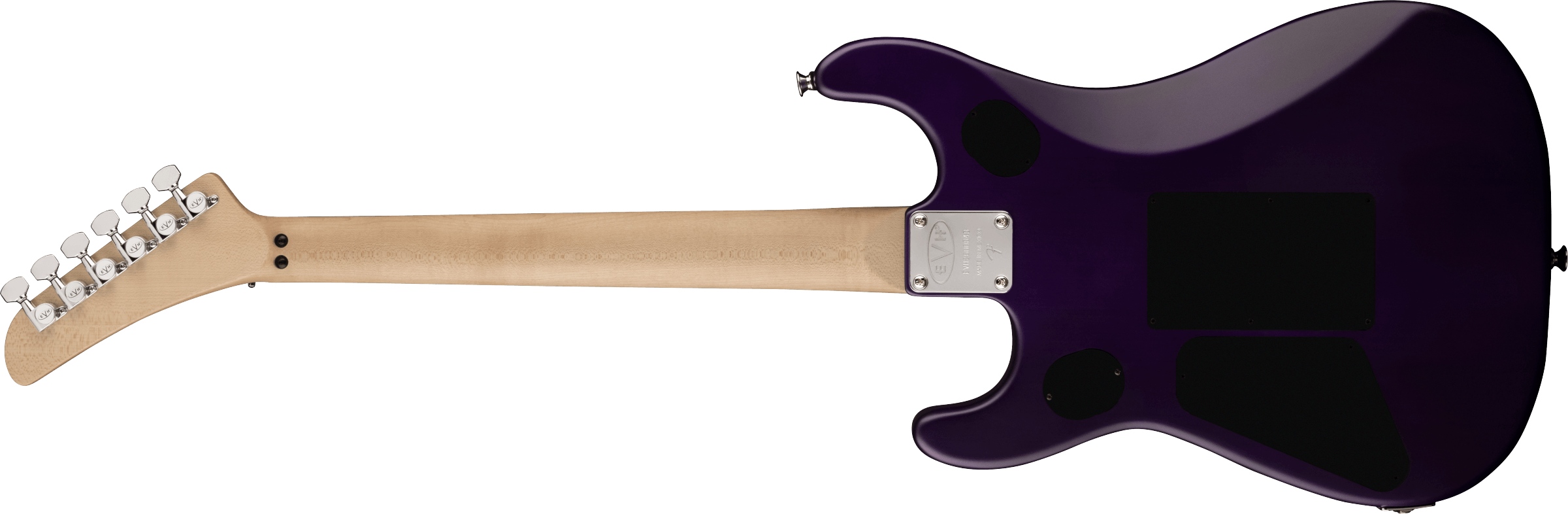 EVH 5150 Series Deluxe QM QUILTED MAPLE Ebony Fingerboard Purple Daze Satin Finish 5108002535 IN STOCK - SERIAL NUMBER EVH2113358 - 7.4 LBS