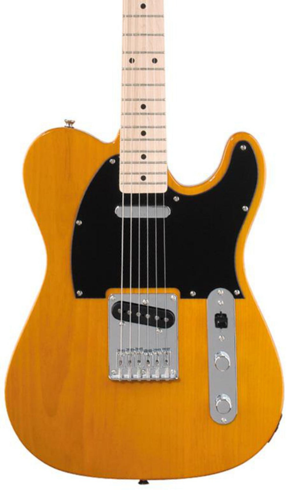 Squier Affinity Series Telecaster, Maple Fingerboard, Butterscotch Blonde 310203550
