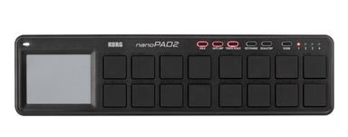 Korg Black Percussion USB Controller NANOPAD2-BK - L.A. Music - Canada's Favourite Music Store!