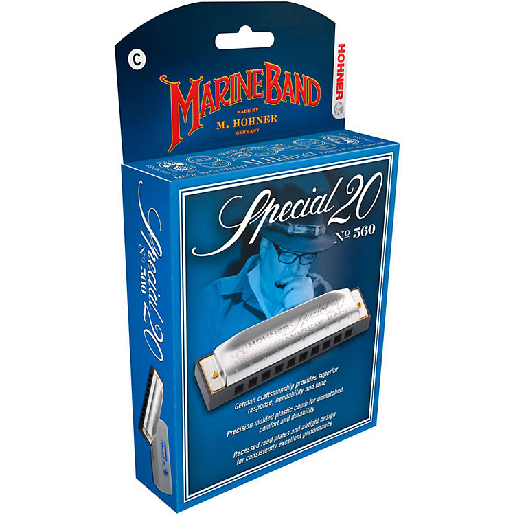 Hohner Marine Band Special 20 Harmonica - E