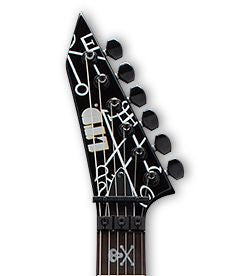 ESP LTD Kirk Hammett Demonology Guitar w/ Tombstone Hard Shell Case - L.A. Music - Canada's Favourite Music Store!