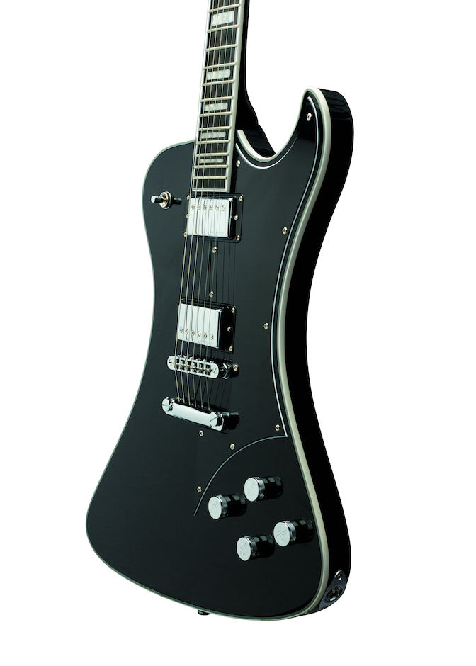 Hagstrom Fantomen all MAHOGANY Electric Guitar BLACK w/ set neck FANT-BLK