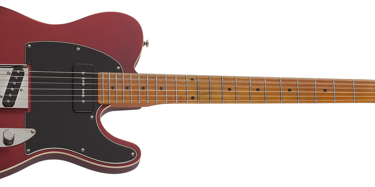 Schecter PT Special Electric Guitar, Satin Candy Apple Red 664-SHC