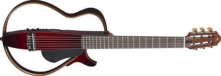 Yamaha Nylon String Silent Guitar Crimson Red Burst SLG200N CRB