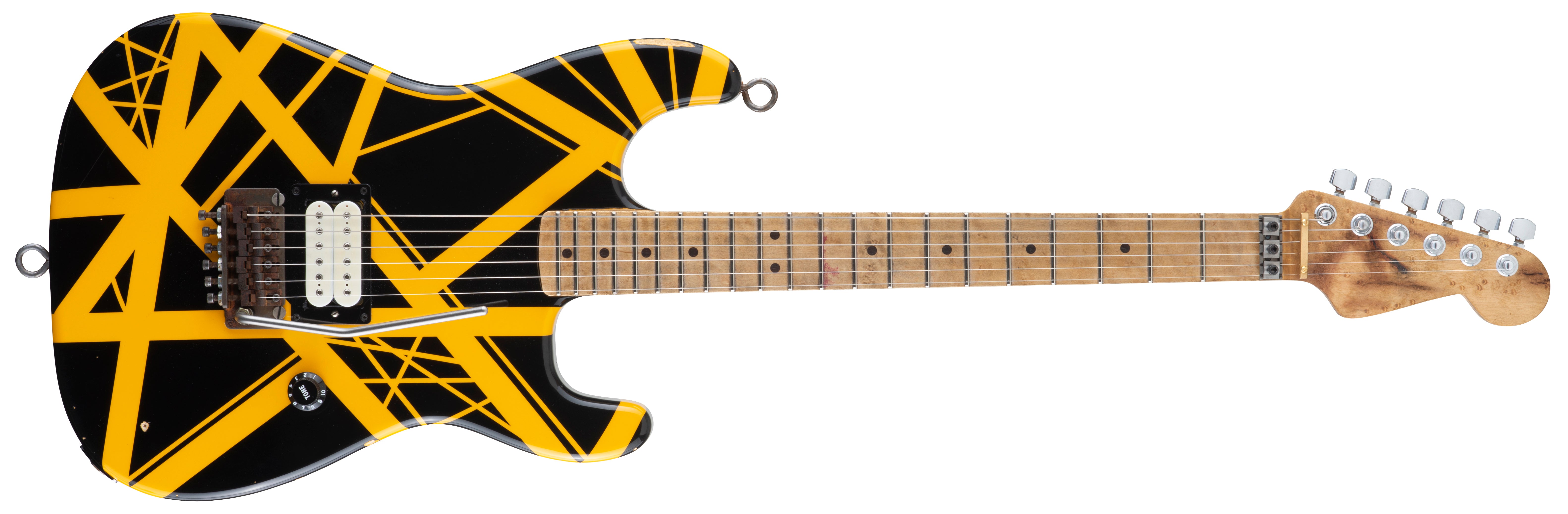 EVH 79 Tribute Relic Bumblebee - Black with Yellow Stripes