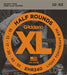 D'Addario EHR340 Half Round Electric Guitar Strings, Light Top/Heavy Bottom, 10-52 - L.A. Music - Canada's Favourite Music Store!