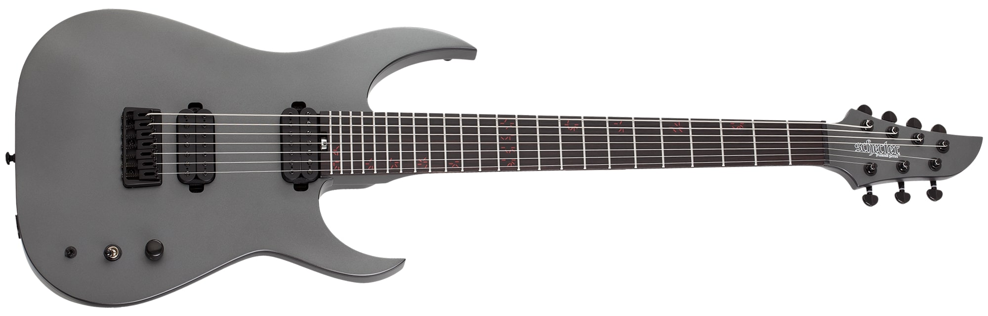 Schecter Keith Merrow KM-7 MK-III Standard Electric Guitar Stealth Grey 832-SHC