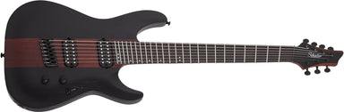 Schecter C-7 Multiscale Rob Scallon 7-String Electric Guitar, Satin Dark Roast 902-SHC
