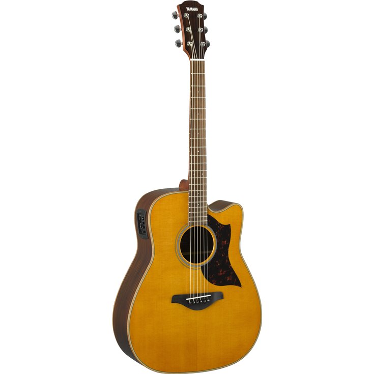 Yamaha A1R VN 6-String RH Electric Acoustic Guitar in Vintage Natural