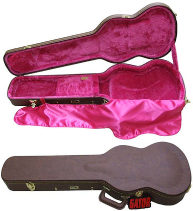 Gator GW-SG-BROWN Wooden case for SG style guitar - L.A. Music - Canada's Favourite Music Store!