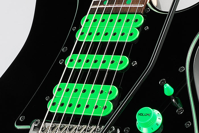 Ibanez UV70PBK Jem/Universe Steve Vai Signature Model Black - L.A. Music - Canada's Favourite Music Store!