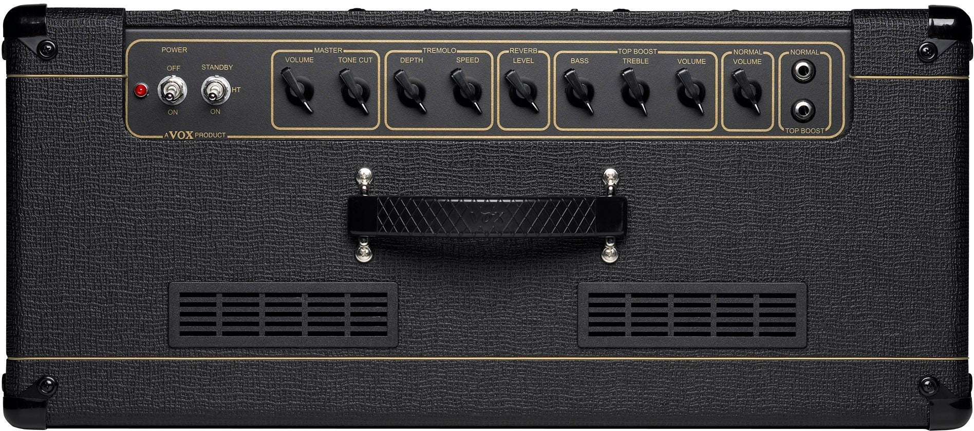 Vox 15 watt 2-channel All-tube 1x12 inch Guitar Combo Amplifier with Tremolo and Reverb AC15C1