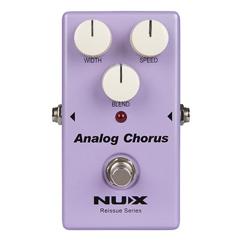 NUX Vintage Analog Chorus Pedal True Bypass Switching ANALOG-CHORUS