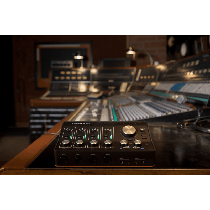 Arturia 18 In 20 Out 4 Mic Instrument Line Preamp Desktop Interface AUDIOFUSESTUDIO