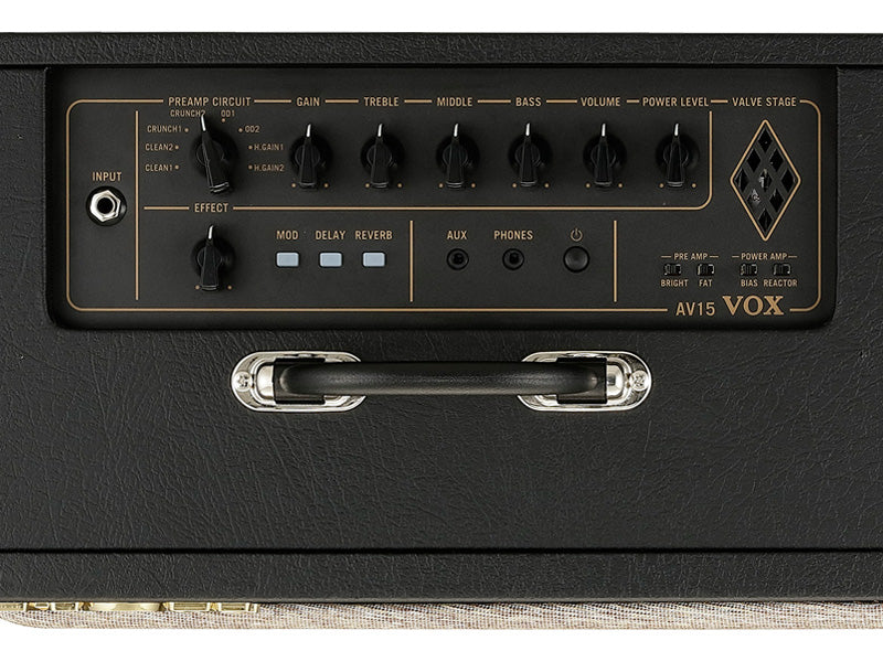 Vox AV15 Analog Valve Amplifier Modeling Amplifier