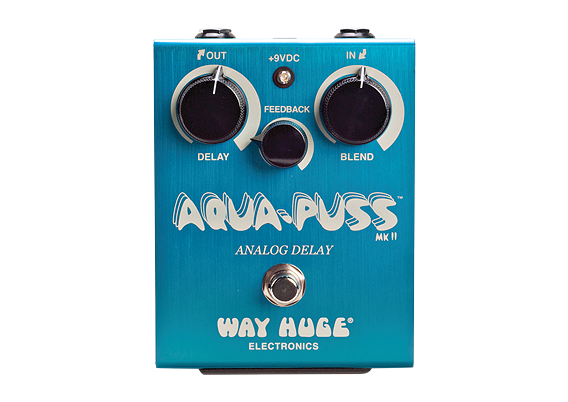ギター WAY HUGE AQUA-PUSS ANALOG DELAY MkIII Dunlop Way Huge Electronics Aqua-Puss MkII Analog Delay Guitar