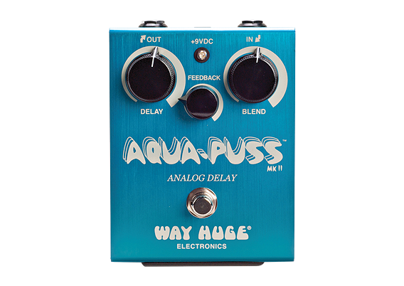 Dunlop Way Huge Electronics Aqua-Puss MkII Analog Delay Guitar Effects Pedal - L.A. Music - Canada's Favourite Music Store!