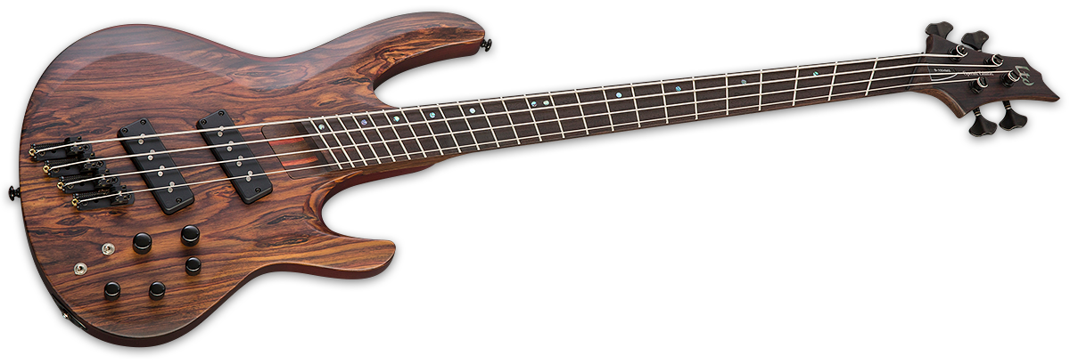 ESP LTD B-1004SE B1004 4 STRING MULTI-SCALE BASS IN NATURAL SATIN