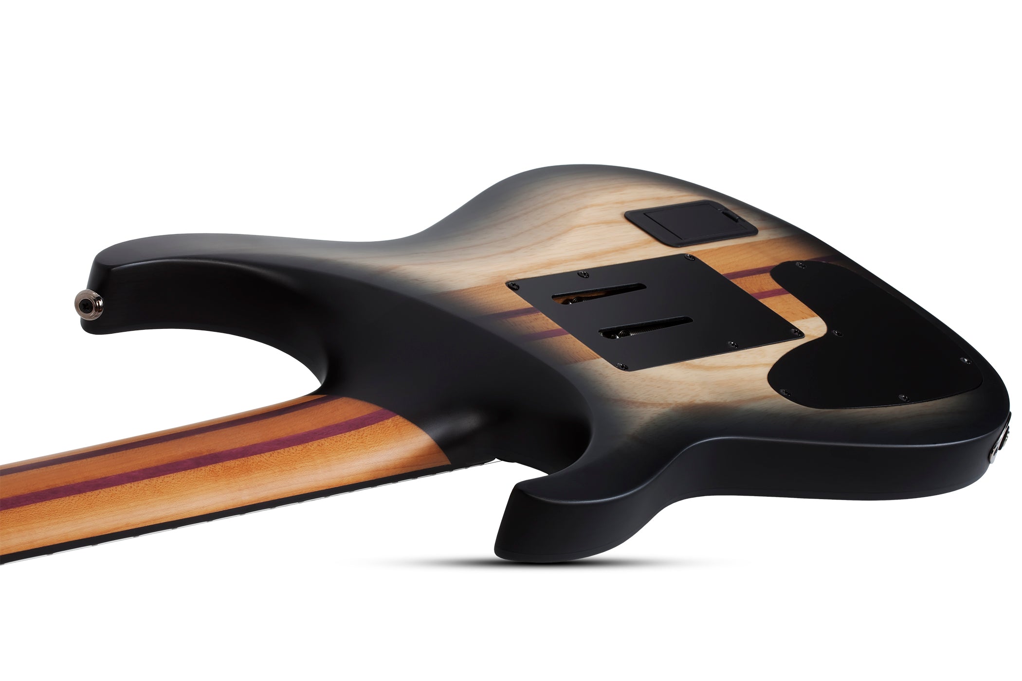 Schecter Banshee Mach-7 7 String FR-S W/ SUSTAINIAC Electric Guitar, Fallout Burst Finish 1413-SHC