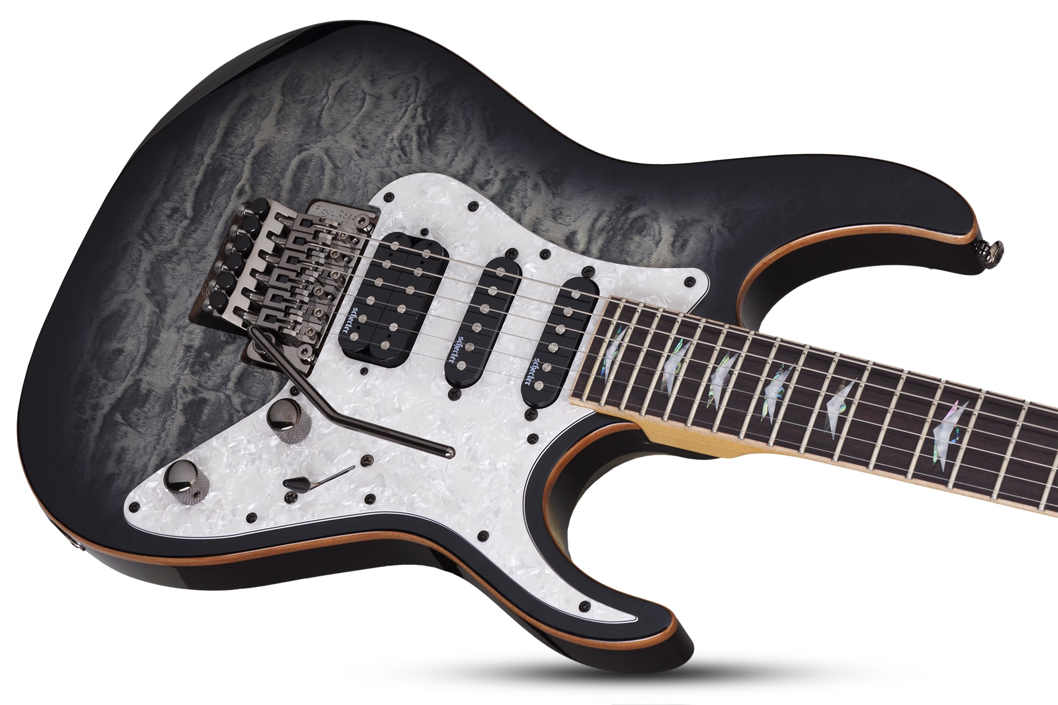 Schecter BANSHEE-6-FR-EXT-CB Extreme Charcoal Burst 1996-SHC