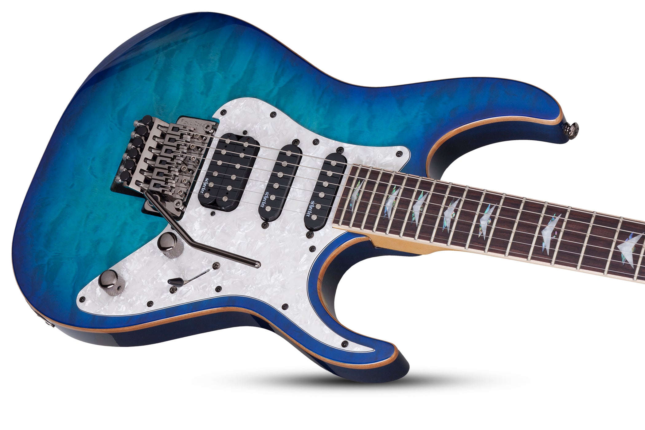 Schecter BANSHEE-6-FR-EXT-OBB Extreme Ocean Blue Burst 1994-SHC