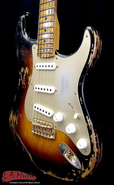 Fender Custom Shop 2014 Limited Edition Golden '50s 1954 Stratocaster 2 Tone Sunburst 9235400803 - L.A. Music - Canada's Favourite Music Store!