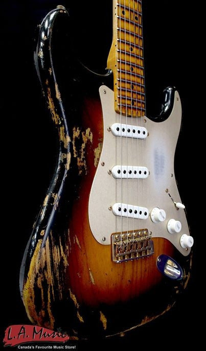 Fender Custom Shop 2014 Limited Edition Golden '50s 1954 Stratocaster 2 Tone Sunburst 9235400803 - L.A. Music - Canada's Favourite Music Store!