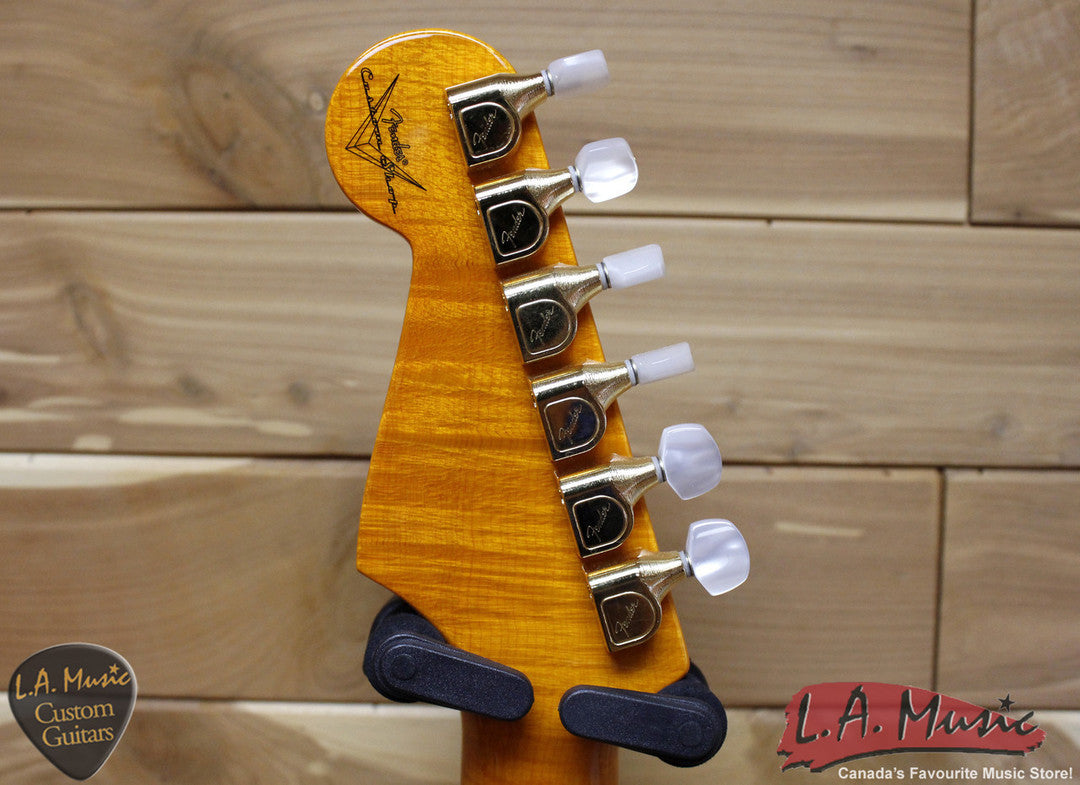 Fender Custom Shop American Custom Stratocaster Rosewood Flame Top Frostbite Fade 9231006868 - L.A. Music - Canada's Favourite Music Store!